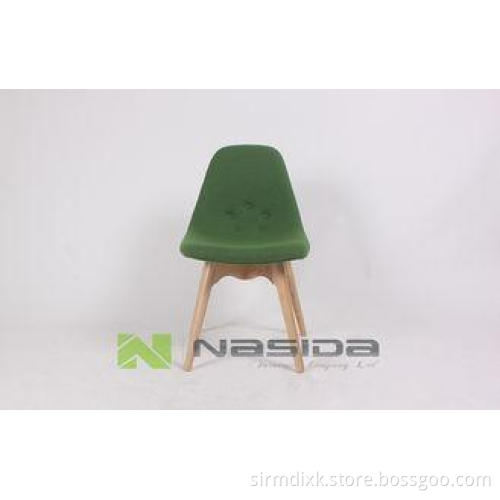 4 legged Eames Walnut Modern Wood Dining Chairs Furniture S